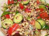 Salade de haricots a la grecque