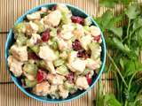 Salade de poulet à la moutarde de meaux