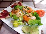 Salade de saint-jacques au curry