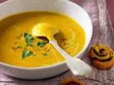 Soupe de lentilles corail au curry