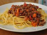 Spaghetti à la Bolognaise