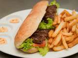 Steak américain frites
