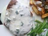 Steak au roquefort