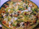 Tagliatelles aux courgettes