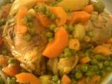 Tajine de poulet aux carottes