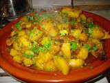 Tajine de poulet aux olives et citrons confits