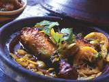 Tajine de poulet aux olives et citrons