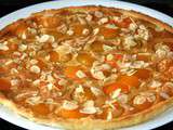 Tarte aux abricots et aux amandes