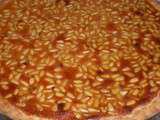 Tarte aux amandes et aux pignons