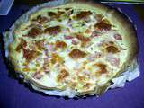 Tarte aux legumes et aux 2 fromages
