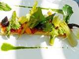 Tarte fine aux légumes