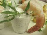 Tzatziki aux crevettes