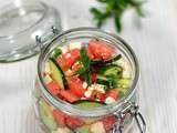 Salade Pastèque - Concombre - Féta