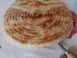 Matlou3 à la farine, Khobz Tajine (pain sans pétrissage):