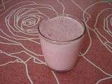 Milk shake à la confiture de fraise:
