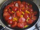 Tarte aux tomates mimolette