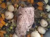 Filet Mignon sans matière grasse aux légumes du jardin