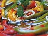 Poivrons marinés