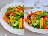 Méli Mélo de légumes pour une salade pleine de couleurs
