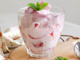 Salade de fraises au yaourt