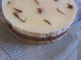 Bavarois à la poire et au chocolat pour les 30 ans de mon frère