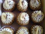 Banane-Miel Cupcakes