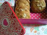 Cookies aux abricots et amandes effilées