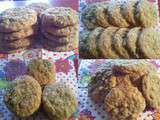 Cookies aux flocons d’avoine et raisins