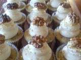 Cupcake au sirop d’érable et noix de pécan