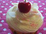 Cupcake Cerises - Amandes