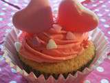 Cupcakes aux framboises