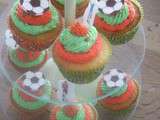 European Soccer Championship Cupcakes