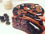 Gâteau fondant chocolat & Oreos