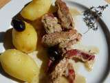 Tendrons de veau aux olives et pommes de terre
