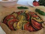Tarte Petit Epeautre Oignons Tomates Courgettes