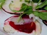 Salade détox : carpaccio de betterave et radis nois (fr)