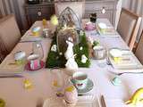 Brunch de pâques / My Easter brunch table decoration