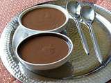 Petits pots de crème au chocolat, de Mr Felder