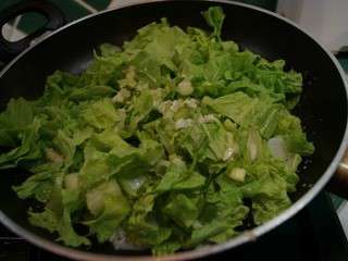 Chou Chinois (juste sauté à la poêle)