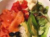 Salade Complète (Légumes Féculents Protéines)