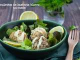 Boulettes de haricots blancs au cumin