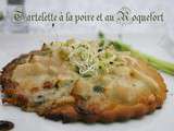 Tartelette à la poire et au Roquefort