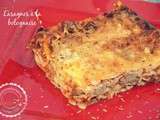 Lasagnes à la bolognaise