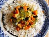 Curry de courgettes et carottes