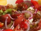 Salade aux 3 tomates – Vegan
