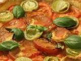 Tarte aux 3 tomates  – Vegan