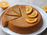 Gâteau humide à l’orange sans gluten