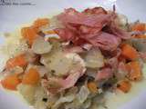 Poêlée d'endives et carottes au bacon et au chèvre