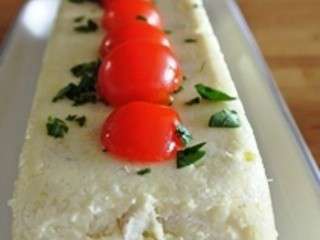Pain de poisson et St Jacques- sauce au cresson