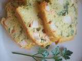 Cake Surimi, Poireaux & Persil